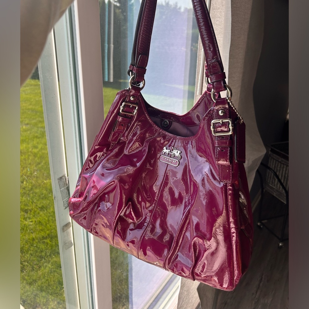 Coach Patent Leather Bag